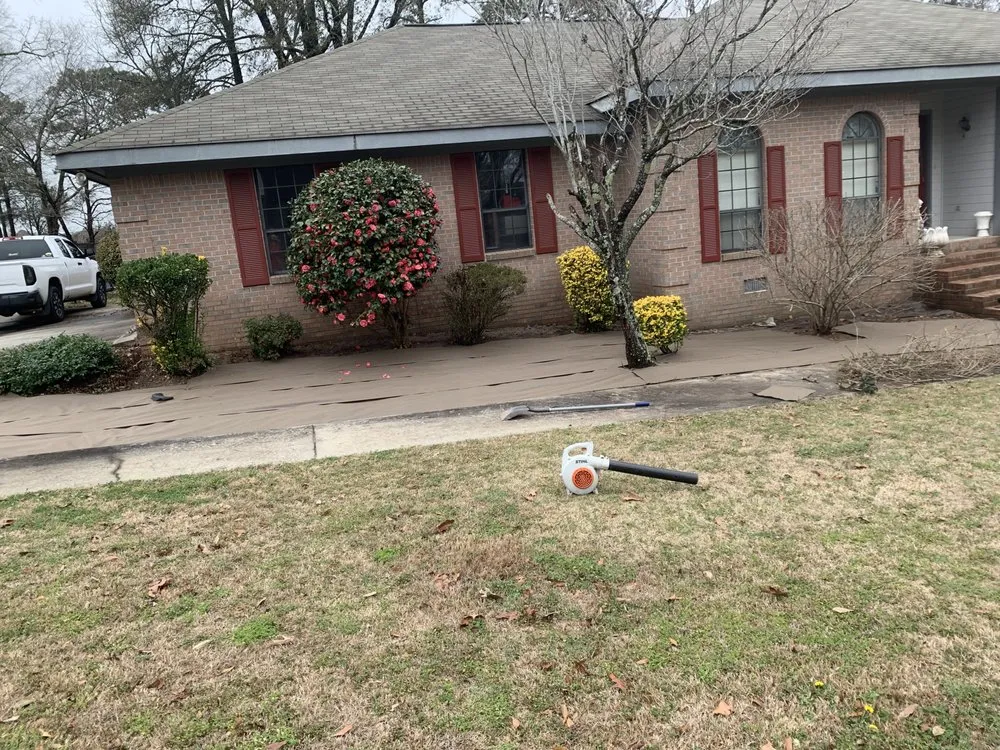 Trusted lawn mowing service for year-round maintenance across Bonaire, GA - Lucas Landscaping