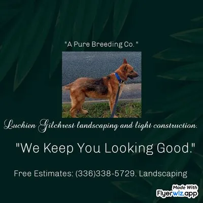 Luchien Gilchrest landscaping and light Logo