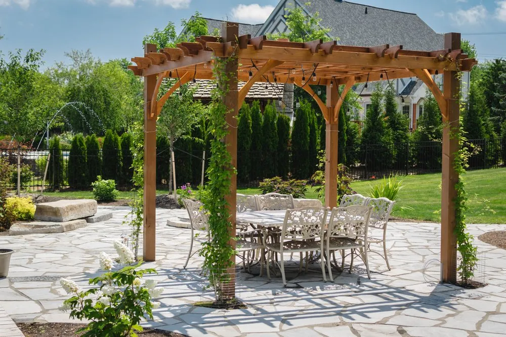Top-rated residential landscaping for year-round maintenance in Roseville, MI by Lucia Landscaping