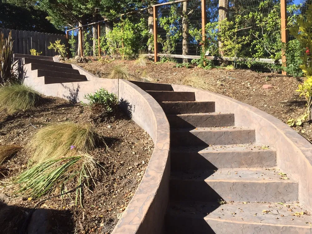 Trusted landscape installation in Redwood City, CA by Luciano Concrete Construction