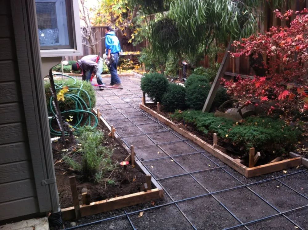 Local landscaping services in Redwood City, CA - Luciano Concrete Construction