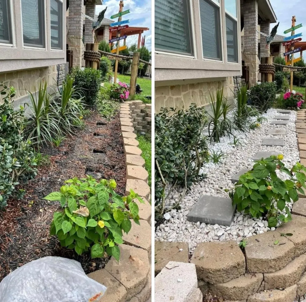 Trusted residential landscaping in Robinson, TX by Luciano's 5 Star Lawn Maintenance