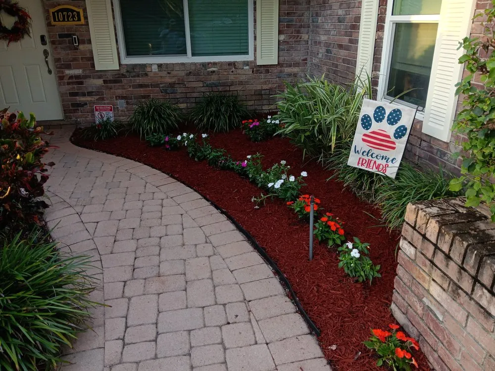 Expert yard cleanup service with custom design in Orange, TX by Lucid Landscaping