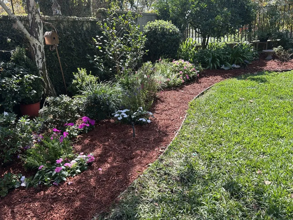 Custom lawn care service with custom design in Diamond Bar, CA by Lucille's Landscaping