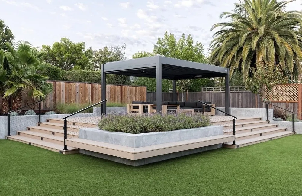 Top-rated outdoor landscaping for residential properties in San Rafael, CA by Lucio Landscape Construction