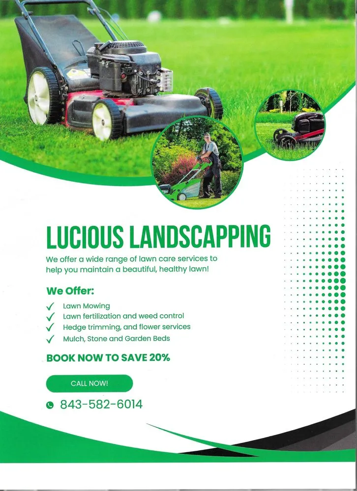 Local garden landscaping for residential properties in Conway, SC by Lucious Landscaping