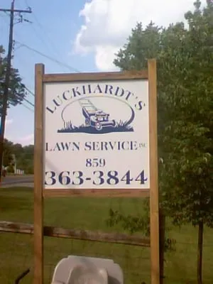 Luckhardt's Lawn Service Logo
