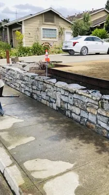 Lucky 5 Landscaping Service Logo