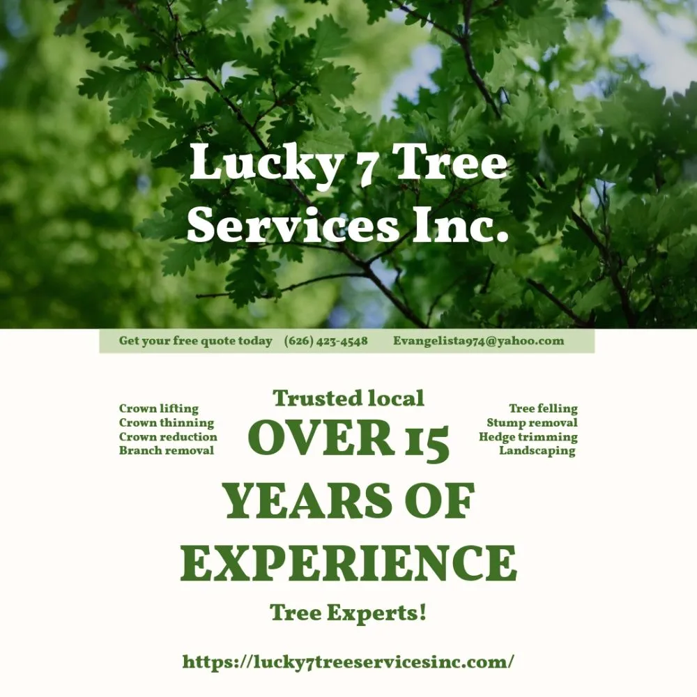 Top-rated garden landscaping experts serving Covina, CA - Lucky 7 Tree Services