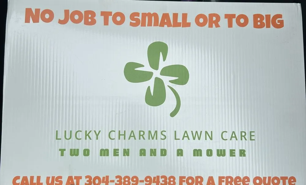 Affordable lawn care service in Eleanor, WV by Lucky Charms Lawn And Tree Removal