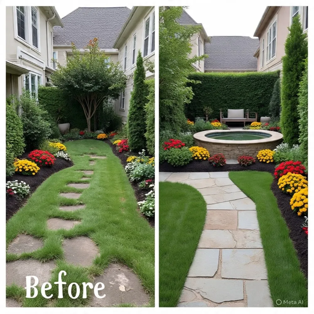 Custom residential landscaping in Westland, MI - Lucky Girl Landscaping