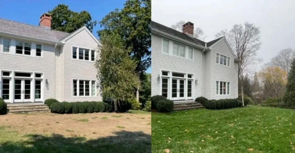 Custom outdoor landscaping experts serving Stamford, CT - Lucky Lawn