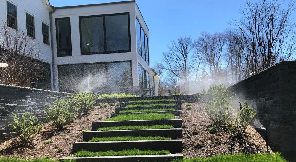 Expert outdoor landscaping near you in Stamford, CT by Lucky Lawn