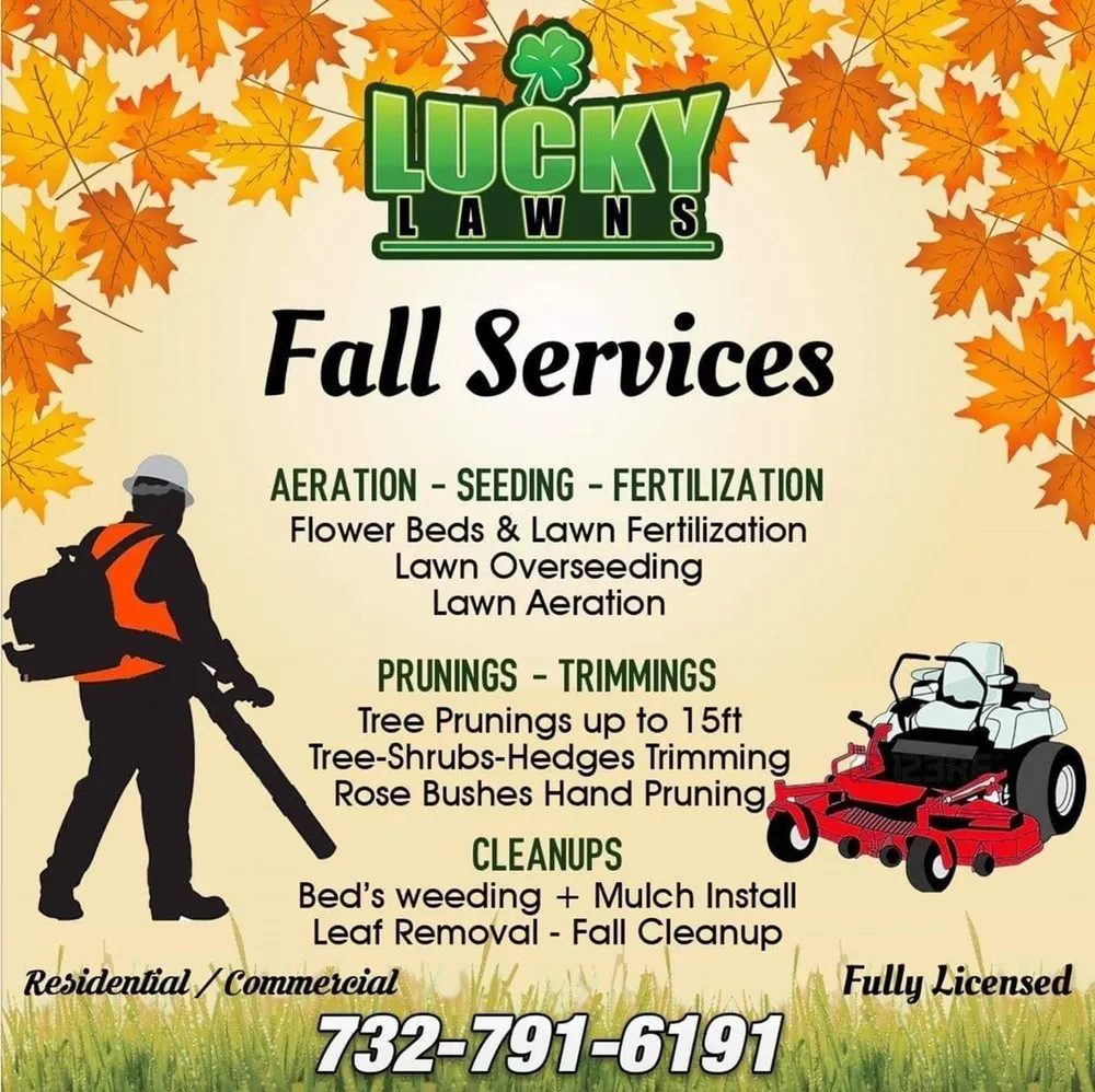 Top-rated residential landscaping experts serving Jackson Township, NJ - Lucky Lawns