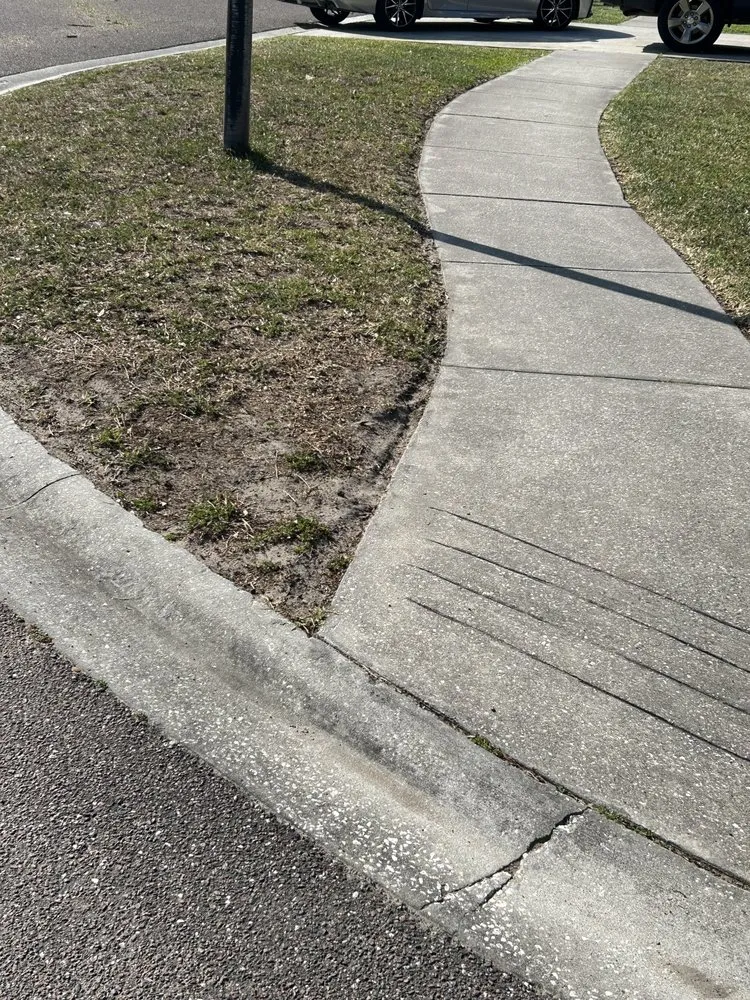 Professional lawn mowing service for residential properties in Jacksonville, FL by Lucky Tony Lawn Service