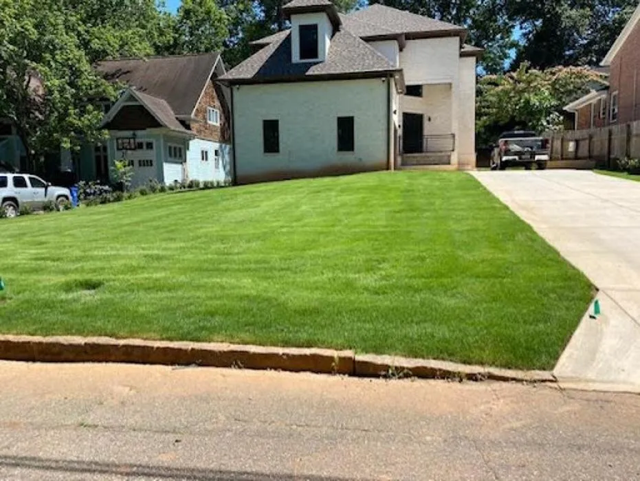 Local outdoor landscaping with custom design in Tucker, GA by Lucky Valley Landscaping