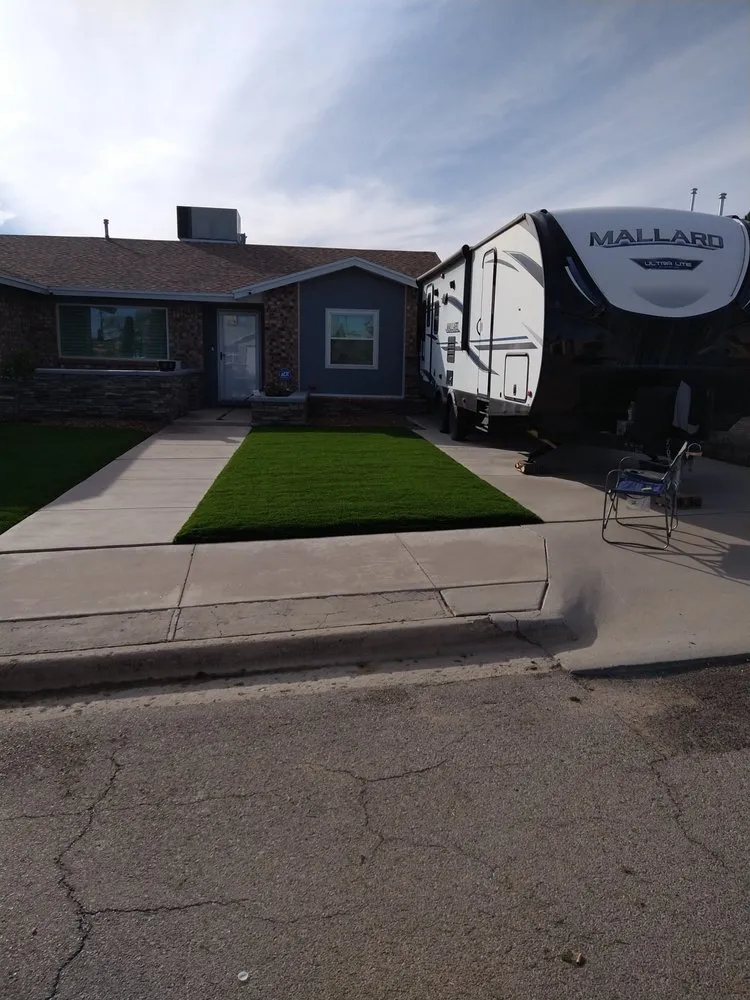 Custom landscaping services for residential properties in El Paso, TX by Lucky's Landscaping and Maintenance