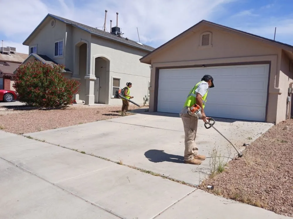 Professional landscape installation near you in El Paso, TX by Lucky's Landscaping and Maintenance