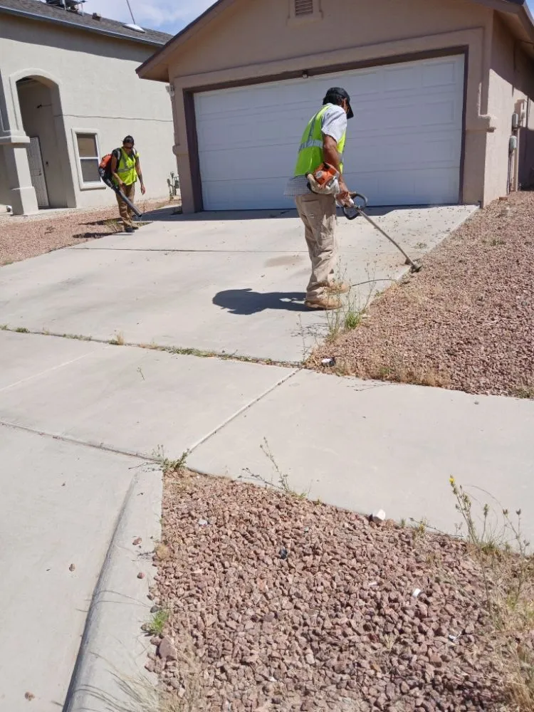 Local landscape installation for residential properties across El Paso, TX - Lucky's Landscaping and Maintenance