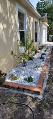 Lucky's lawn maintenance