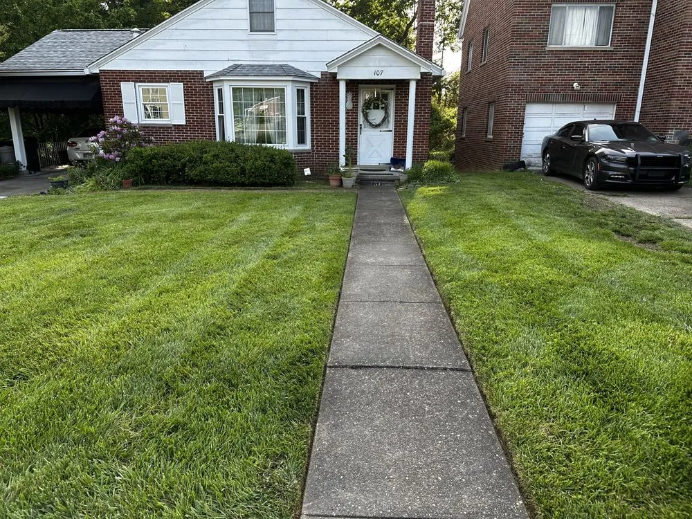 Professional landscape installation in Proctorville, OH by Luco Lawn Care & Pressure Washing