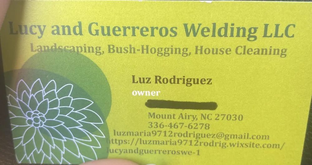 Professional lawn mowing service in Mount Airy, NC by Lucy and Guerreros Welding