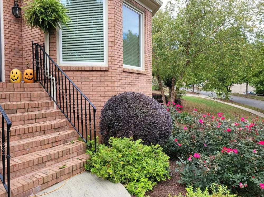 Custom garden landscaping with custom design across Marietta, GA - Lucy's Landscape