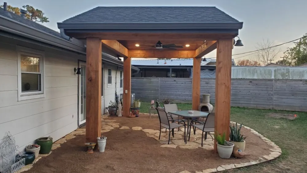 Professional outdoor landscaping in Brookshire, TX - Ludka Services