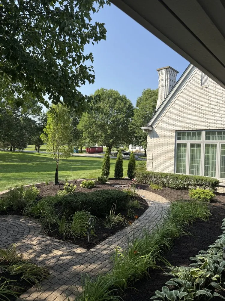 Local landscaping services with custom design in Cedar Lake, IN by Ludwigs Outdoor Services