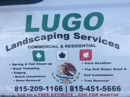 Lugo Landscaping Logo