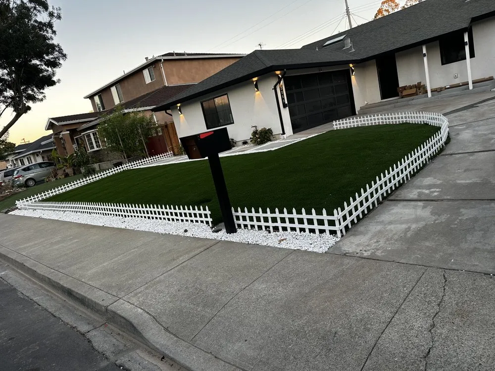Expert lawn mowing service for residential properties in San José, CA by Lugos Gardens