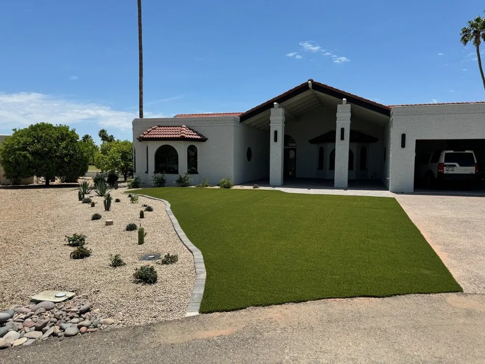Expert yard cleanup service in Chandler, AZ by Luis & Sons Landscape and Hardscape