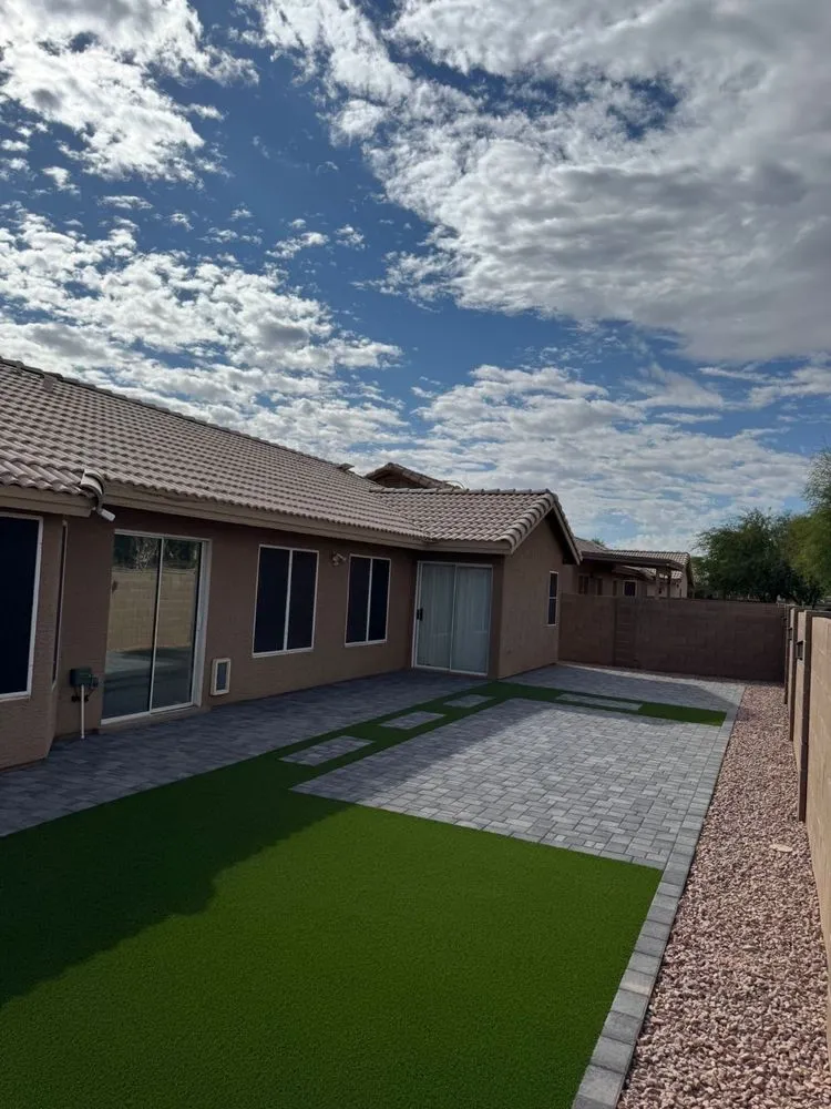 Expert residential landscaping with custom design in Chandler, AZ by Luis & Sons Landscape and Hardscape