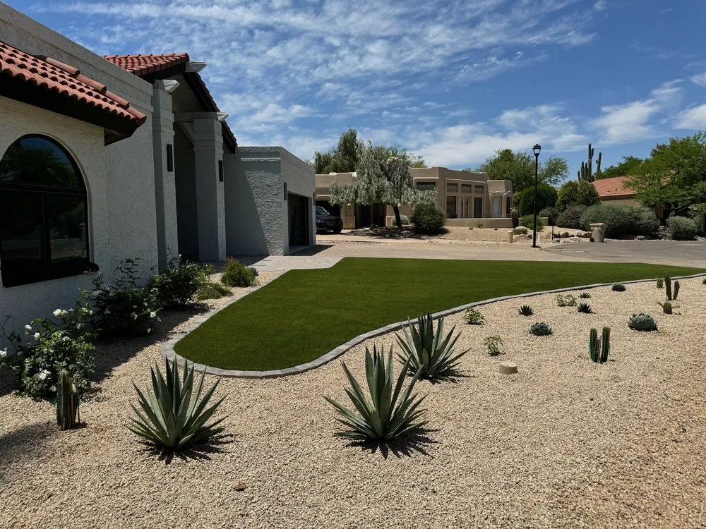Expert yard maintenance for outdoor upgrades in Chandler, AZ by Luis & Sons Landscape and Hardscape