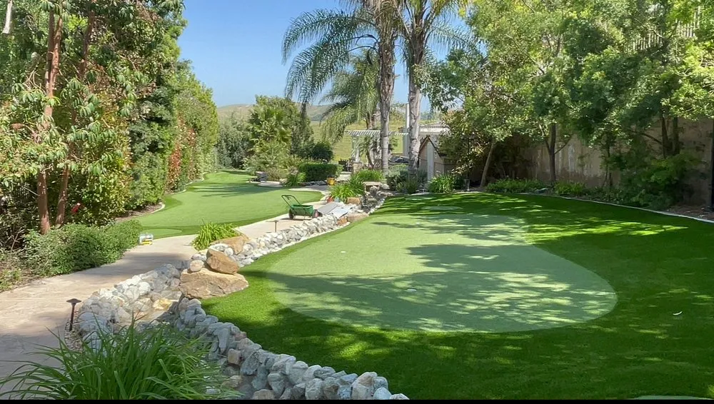 Expert landscape design for homes across Santa Ana, CA - Luis A Putting Green