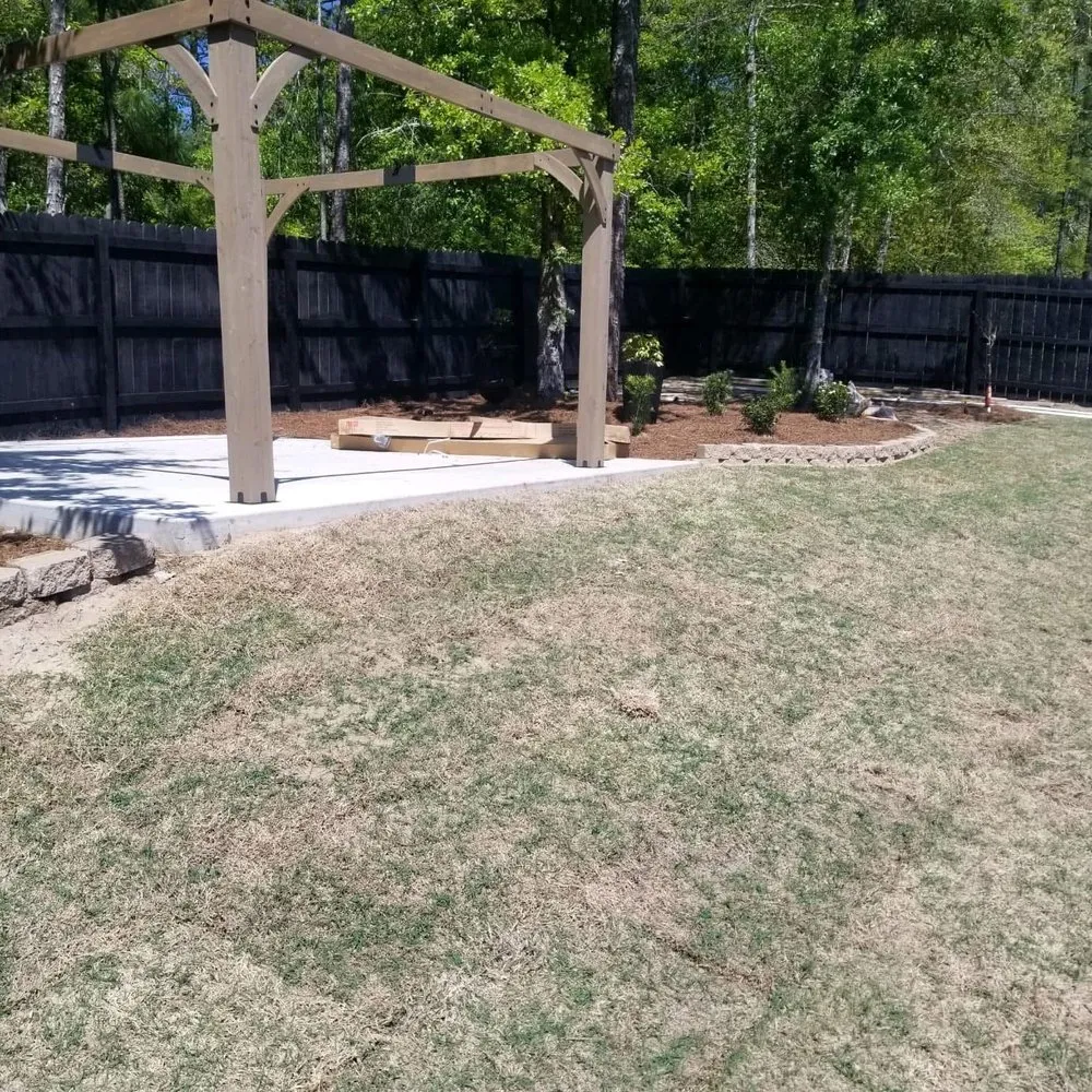 Expert landscape installation for beautiful yards in Kathleen, GA by Luis Barajas Lawn Care and Tree Services