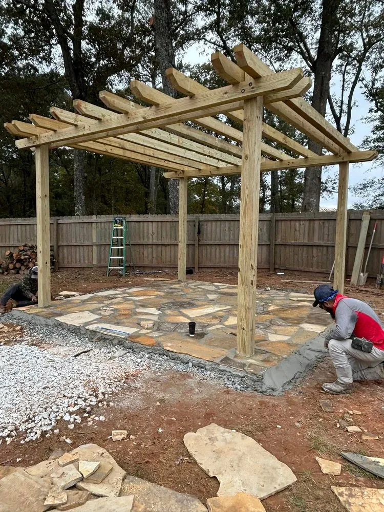 Custom residential landscaping in Kathleen, GA - Luis Barajas Lawn Care and Tree Services