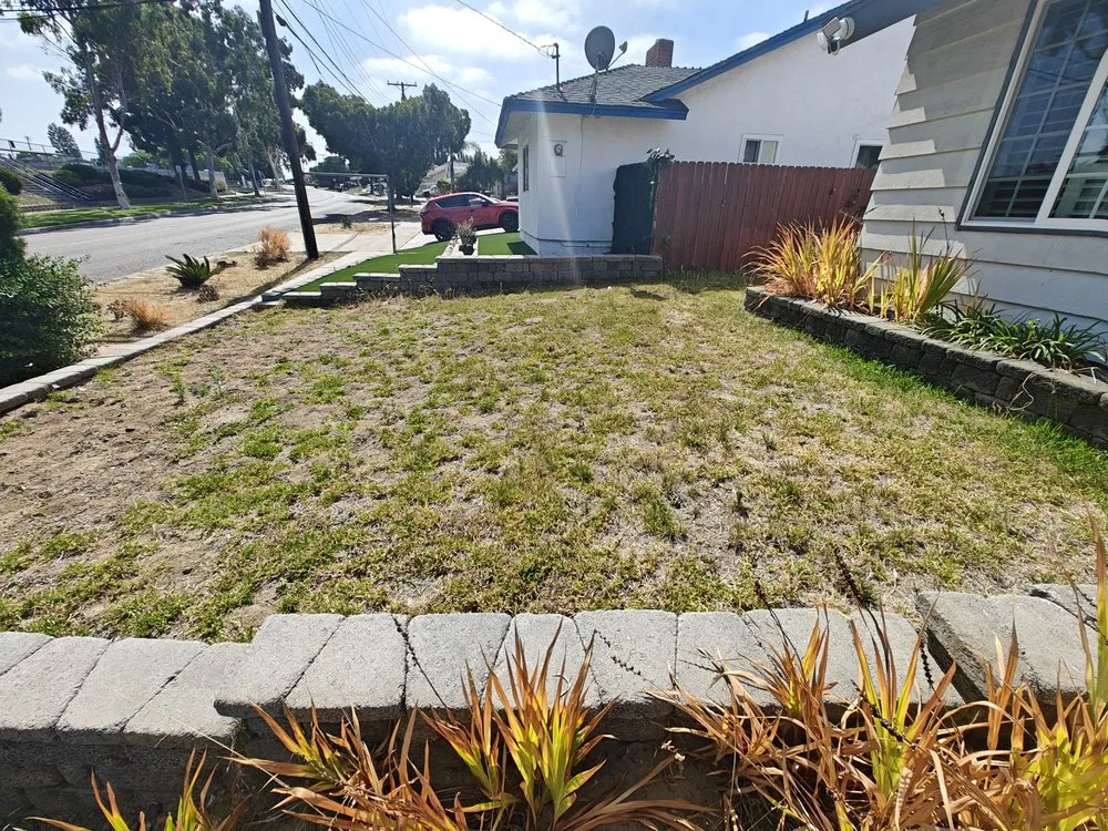 Professional yard maintenance for outdoor upgrades in San Diego, CA by Luis Junk Removal and Landscape
