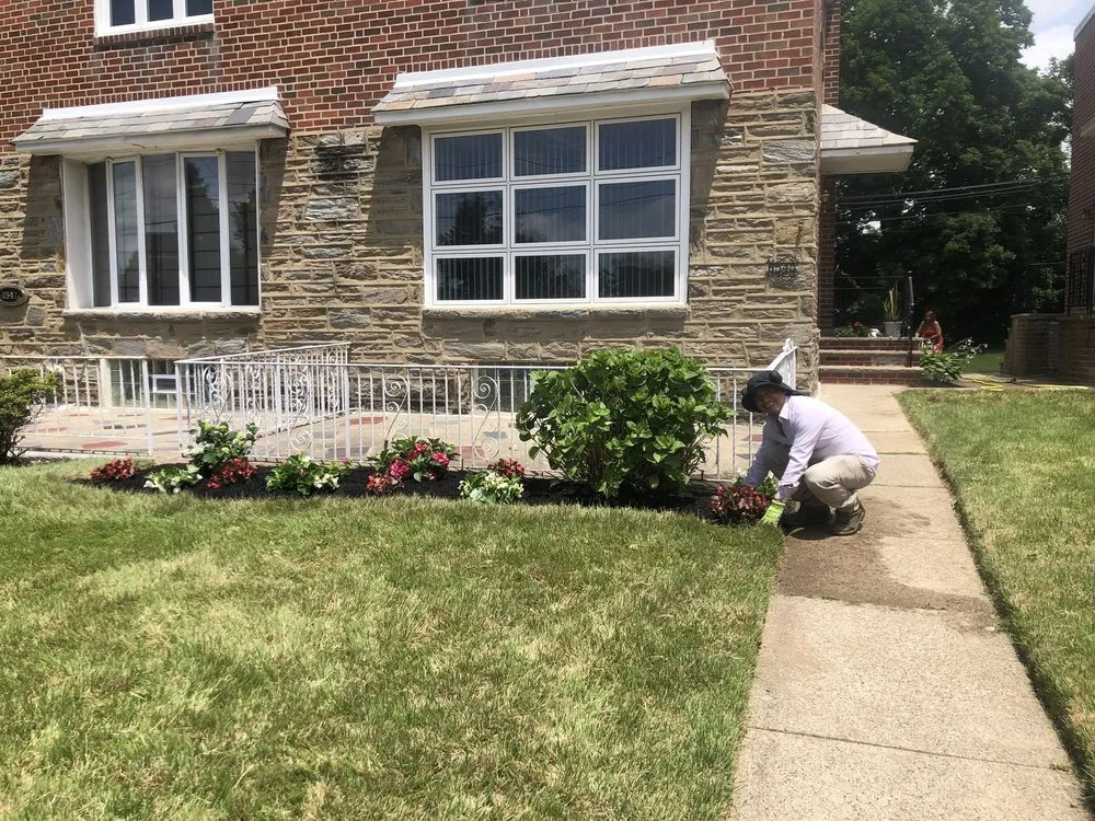 Trusted lawn mowing service with custom design across Philadelphia, PA - Luis Landscaping