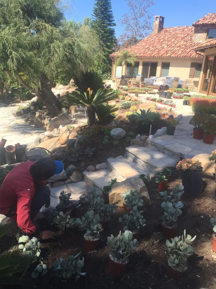 Custom garden landscaping experts serving Encinitas, CA - Luis Landscaping Services
