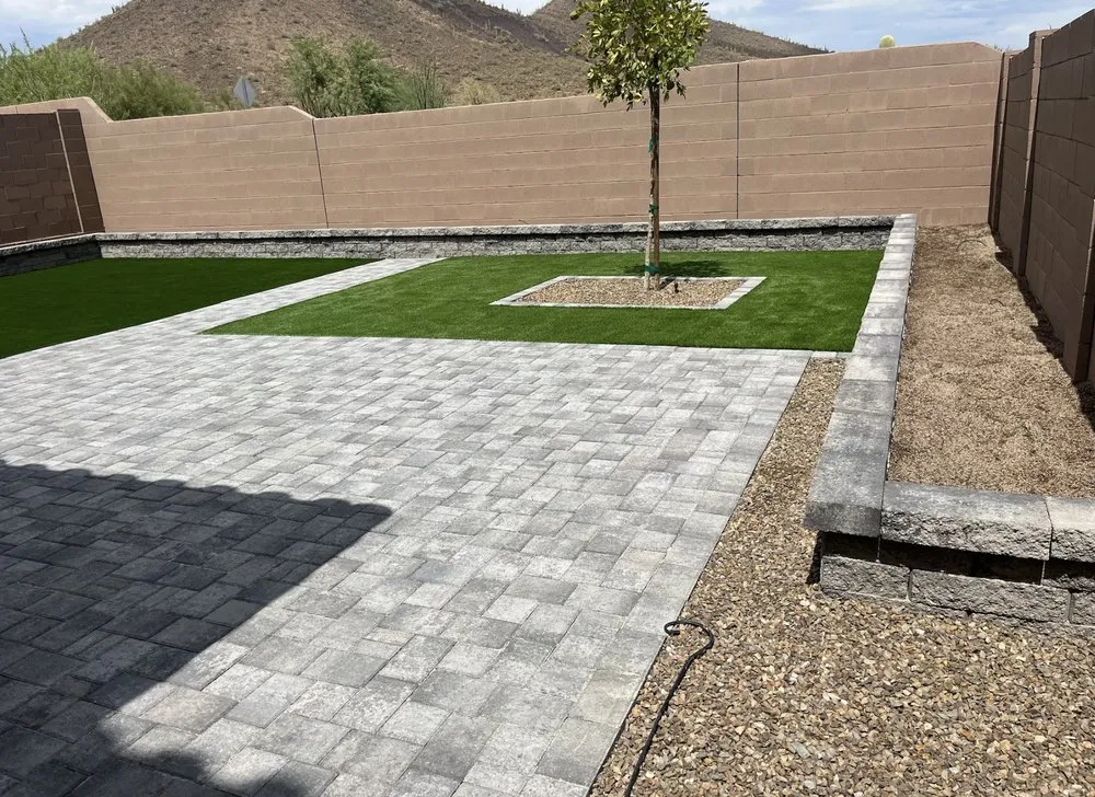 Reliable garden landscaping near you in Wittmann, AZ by Luis Landscaping