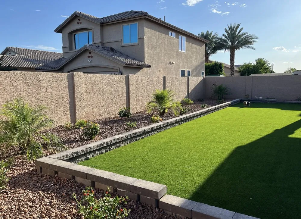 Custom outdoor landscaping experts serving Wittmann, AZ - Luis Landscaping