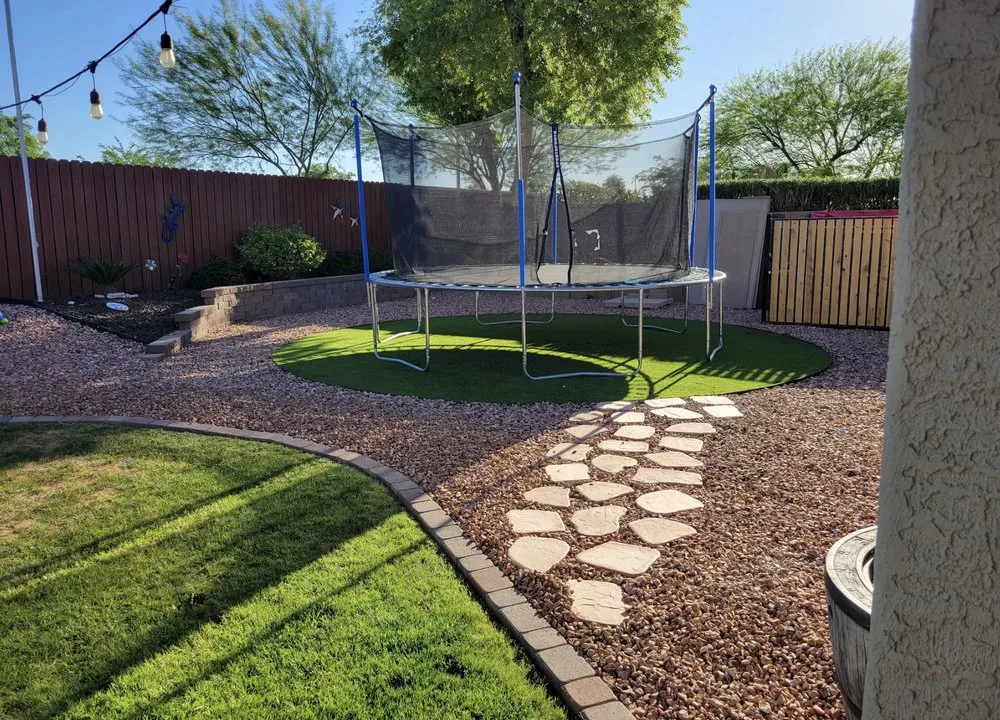Affordable yard maintenance for outdoor upgrades in Wittmann, AZ by Luis Landscaping