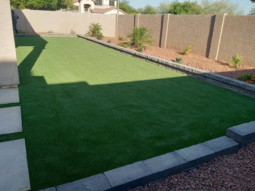 Local residential landscaping for residential properties in Wittmann, AZ by Luis Landscaping