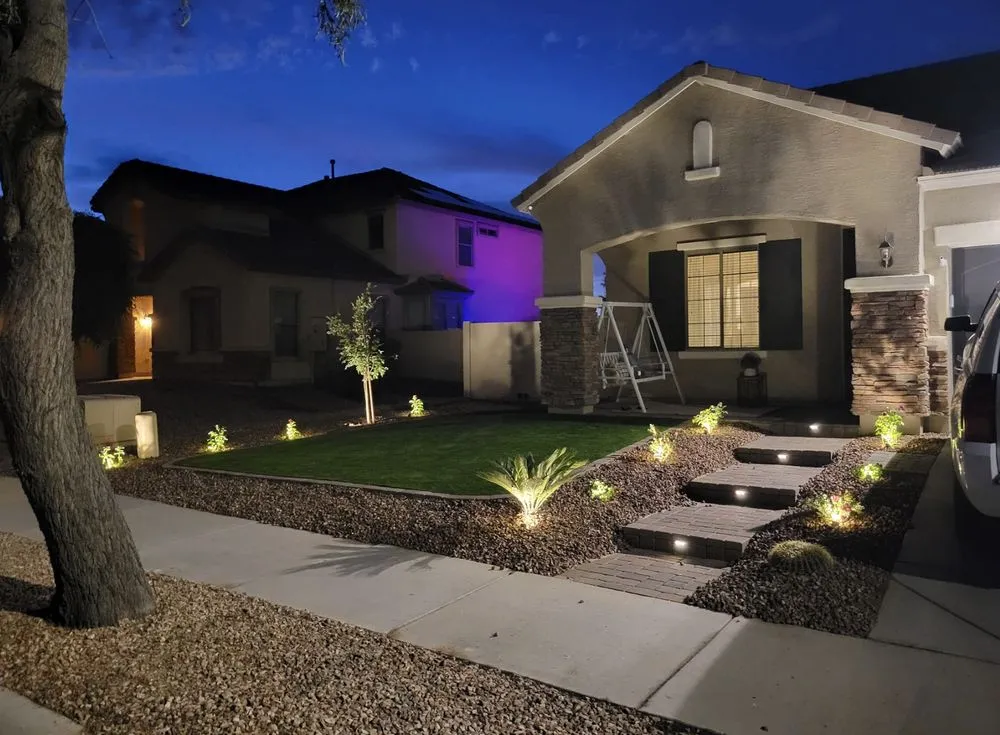 Local garden landscaping in Wittmann, AZ by Luis Landscaping