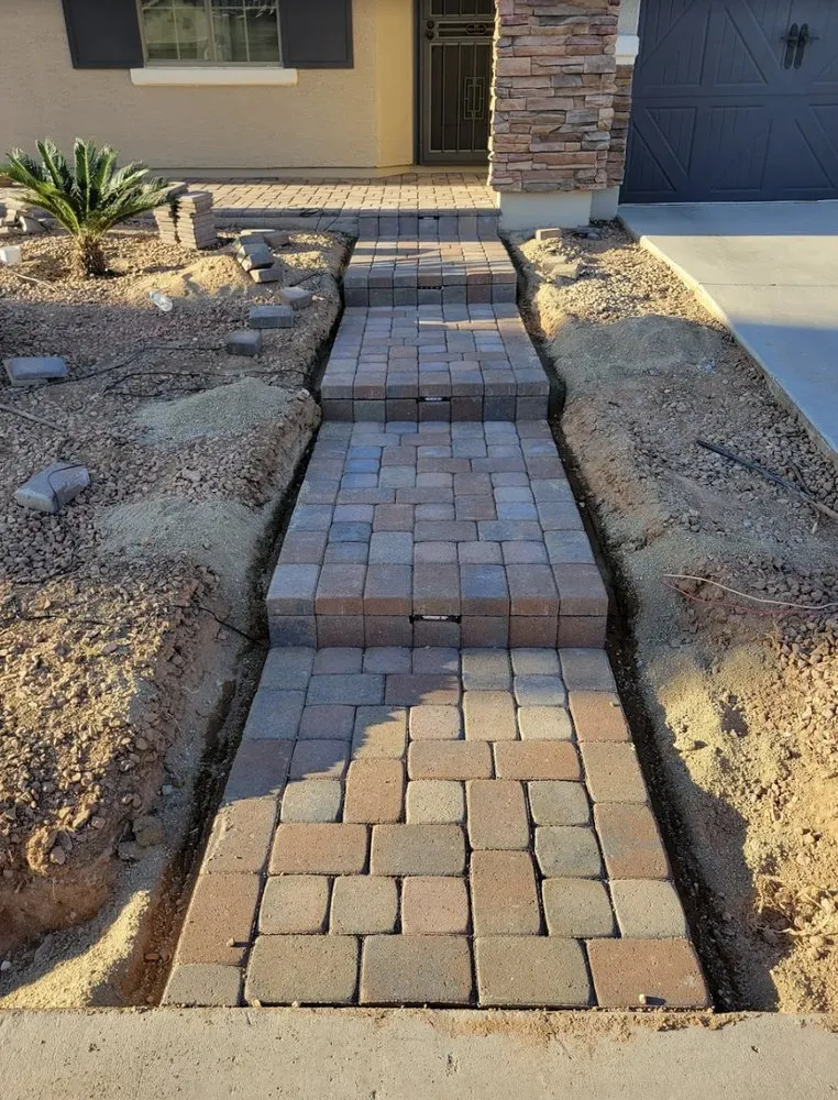 Affordable landscape installation for homes in Wittmann, AZ by Luis Landscaping