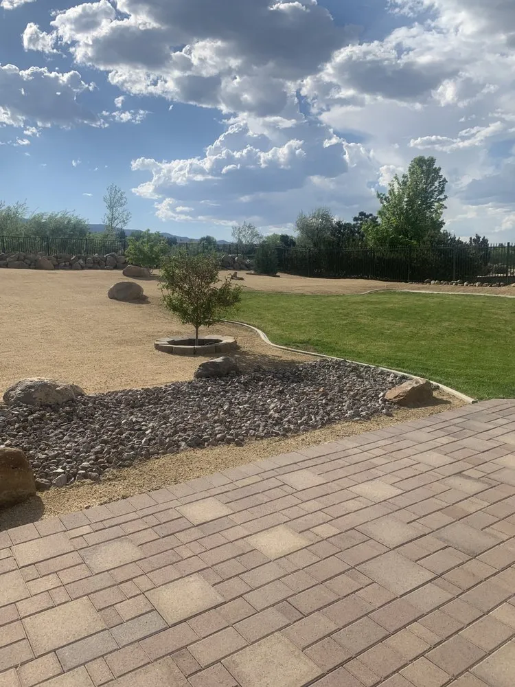 Professional garden landscaping for residential properties in Reno, NV by Luis Lawn Service