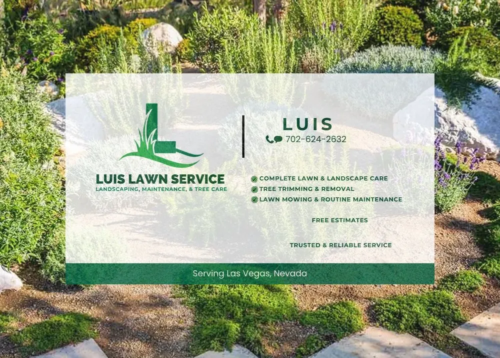 Reliable outdoor landscaping in Las Vegas, NV - Luis Lawn Services