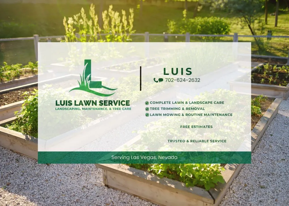 Trusted yard maintenance experts serving Las Vegas, NV - Luis Lawn Services