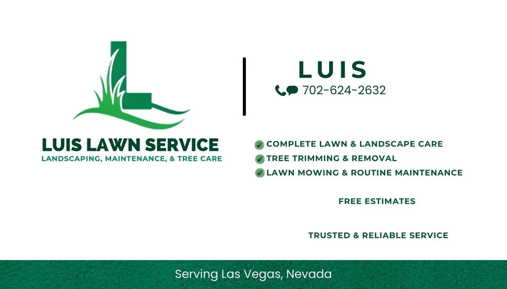 Professional lawn mowing service for outdoor upgrades in Las Vegas, NV by Luis Lawn Services